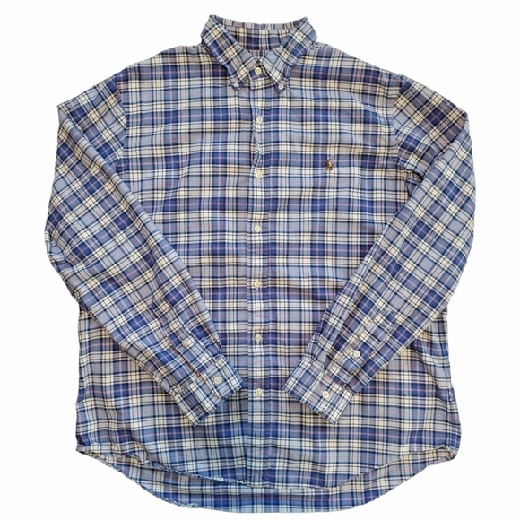 Ralph Lauren Other - Ralph Lauren - Plaid Oxford Long Sleeves Button Down Shirt